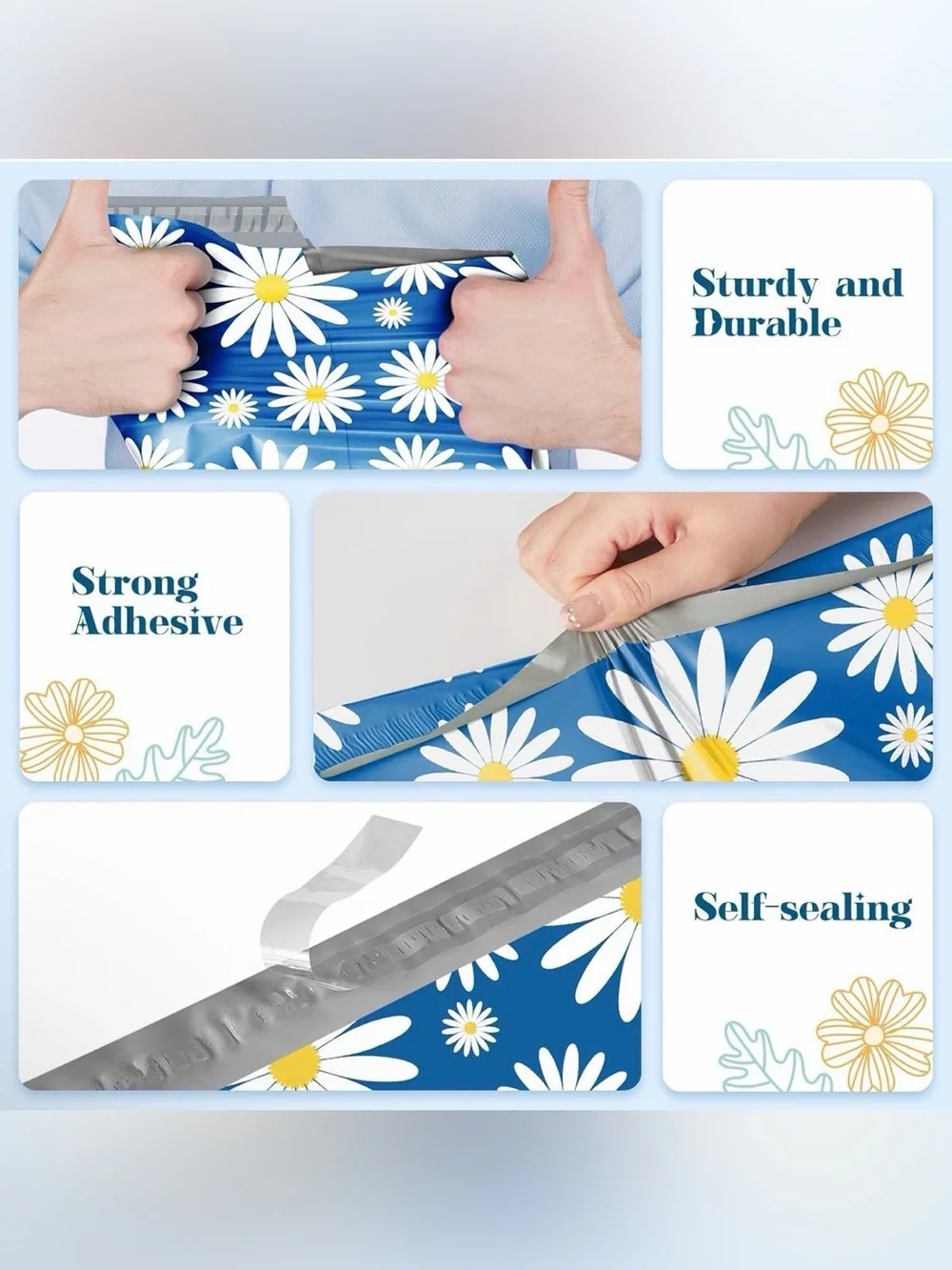 25PC 10”x14” Poly Mailers